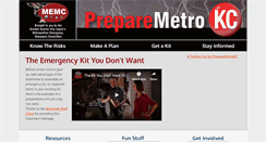 Desktop Screenshot of preparemetrokc.org